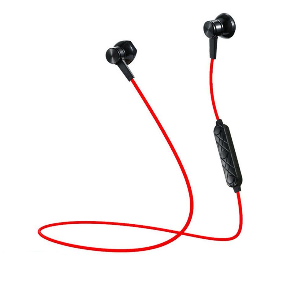 Sports Wireless Bluetooth Earphone Stereo Headset with Microphone Running Headphones - Black Sports Wireless Bluetooth Earphone Stereo Headset with Microphone Running Headphones - Black