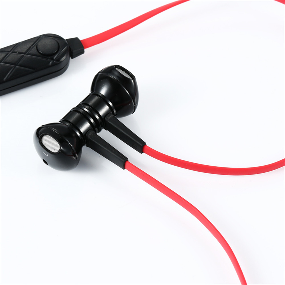 Sports Wireless Bluetooth Earphone Stereo Headset with Microphone Running Headphones - Black Sports Wireless Bluetooth Earphone Stereo Headset with Microphone Running Headphones - Black