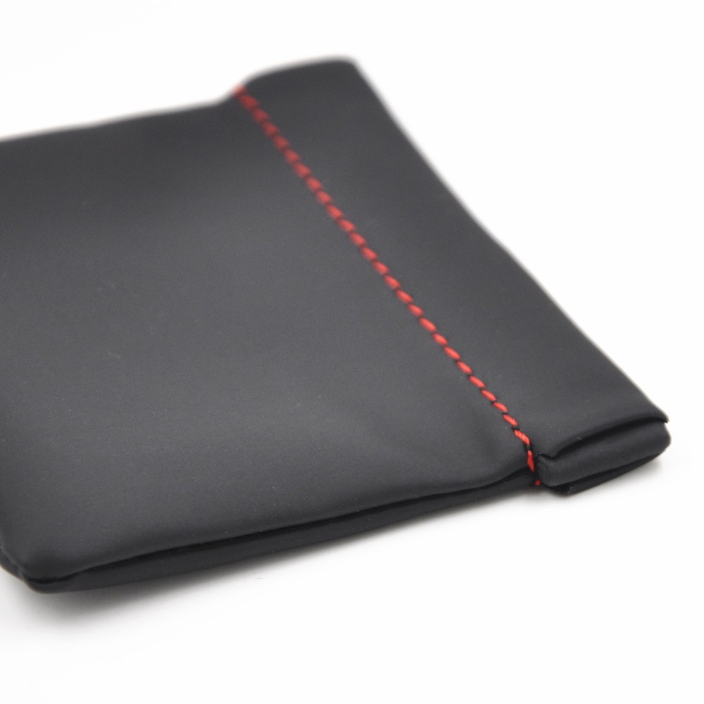 High Quality Earphone Bag PU Leather Case Carrying Pouch Store Package Accessories- Black High Quality Earphone Bag PU Leather Case Carrying Pouch Store Package Accessories- Black