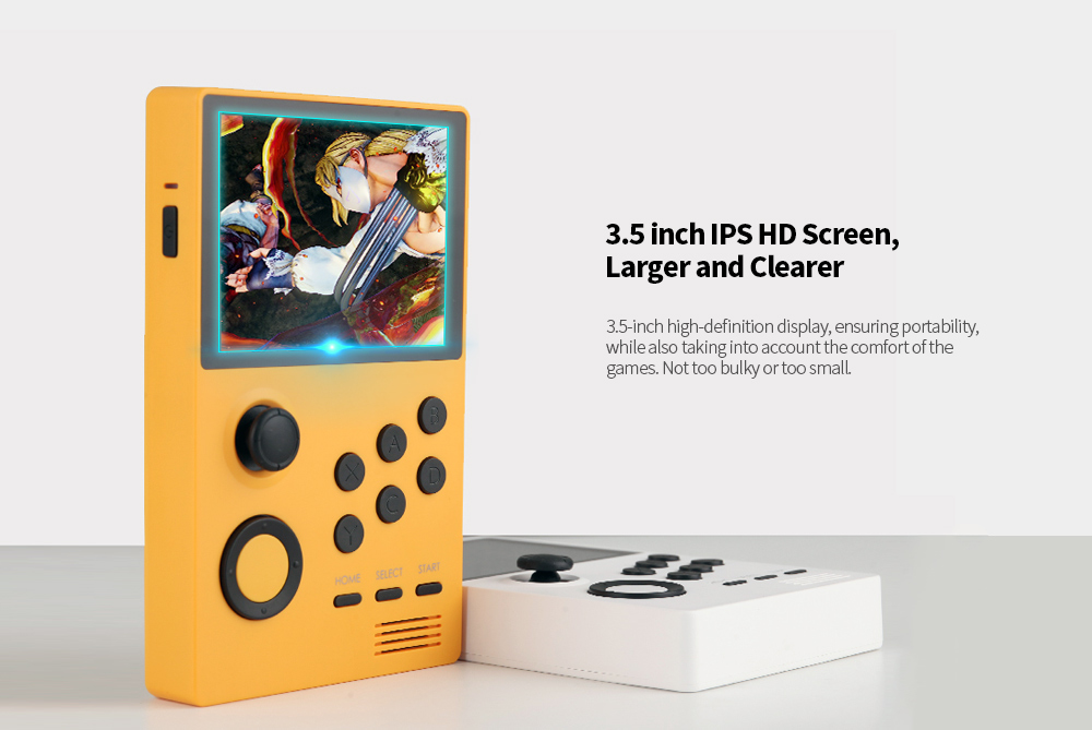 Supretro 3.5 inch IPS Screen Android Gaming Handheld Mini WiFi Download Games Online Support PS / FBA / MAME / DC / N64 / MD / FC / GBA / GBC / PCE / SFC - Silk White Supretro 3.5 inch IPS Screen Android Gaming Handheld Mini WiFi Download Games Online Support PS / FBA / MAME / DC / N64 / MD / FC / GBA / GBC / PCE / SFC - Silk White