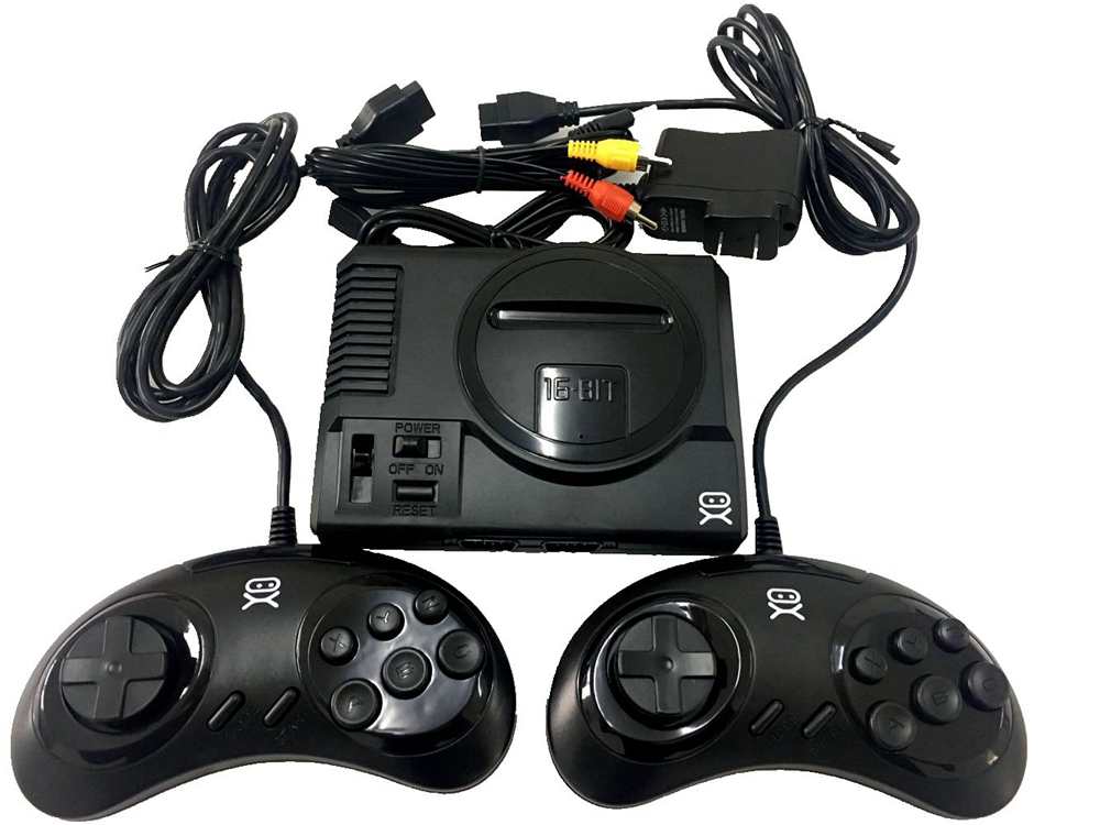MINI Retro sega game console with 168 games 16BIT retro family Video games- Black 1pc MINI Retro sega game console with 168 games 16BIT retro family Video games- Black 1pc
