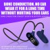 H18 Wireless Bluetooth 5.2 Concept Bone Conduction Power Digital Display Sports Sweat-proof Running Stereo Headphones