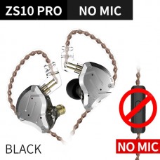 KZ ZS10 PRO 4BA+1DD HIFI Metal Headset Hybrid In-ear Earphone Sport Noise Cancelling Headset KZ ZSN PRO ZST AS16 AS12 AS10 C16