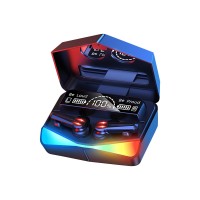 M28 Wireless Gaming Bluetooth 5.1TWS Sports Stereo No Delay LED Digital Display Smart Touch Noise Cancelling Headphones