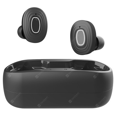V6 TWS Bluetooth 5.0 Binaural Call Earphones True Wireless Earbuds Waterproof Hi-Fi Sound CVC6.0 Noise Reduction Sports Headset with Charging Box