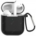 Bluetooth Earphone Silicone Protective Cover Portable Storage Case with Hook for AirPods