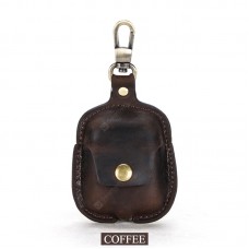 Genuine Leather Bluetooth Wireless Earphone Case For AirPods 2 Protective Cover Skin Accessories For Airpods Charging Box