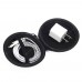 Travel USB Cable Adapter Earphones Storage Pouch Bag