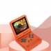 V90 Retro Game Console Flip Linux System Handheld Gaming Device with16G Built-in 2000 Games Video Game Console for PS1 N