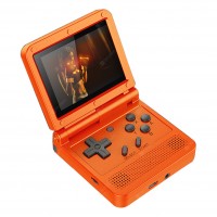V90 Retro Game Console Flip Linux System Handheld Gaming Device with16G Built-in 2000 Games Video Game Console for PS1 N