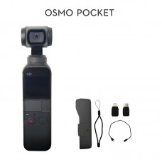 DJI Osmo Pocket 3-axis Stabilized Handheld Camera with Smartphone 4K 60fps Video Option Expansion Kit Micro SD Card In Stock