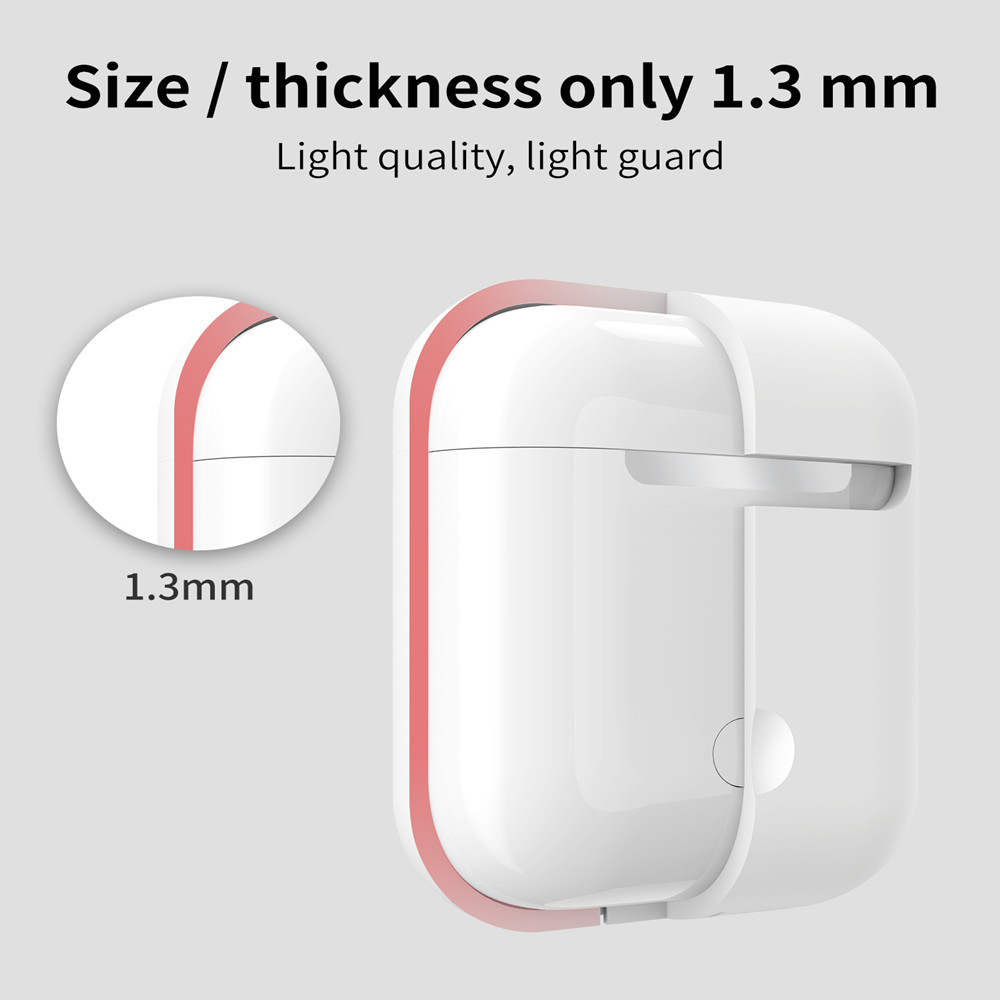 Creative Earphone Protective Cover for AirPods- White