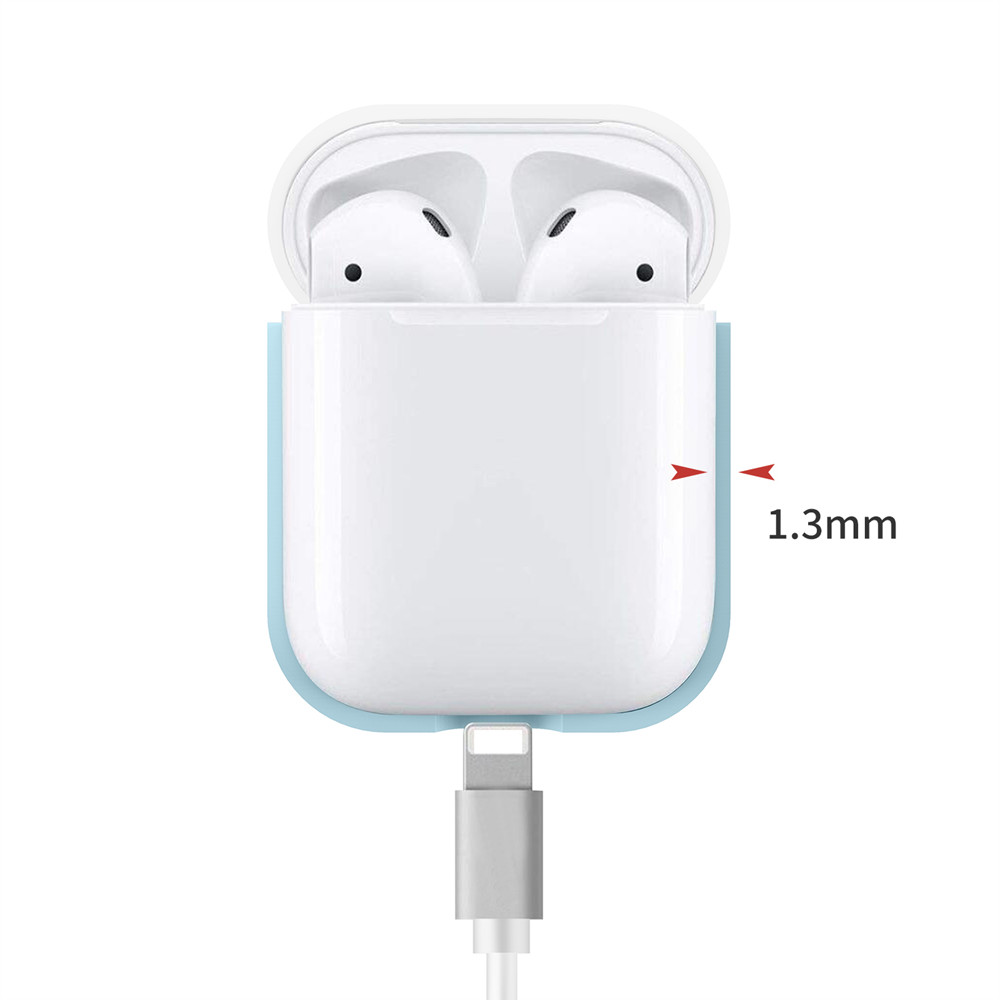 Creative Earphone Protective Cover for AirPods- White