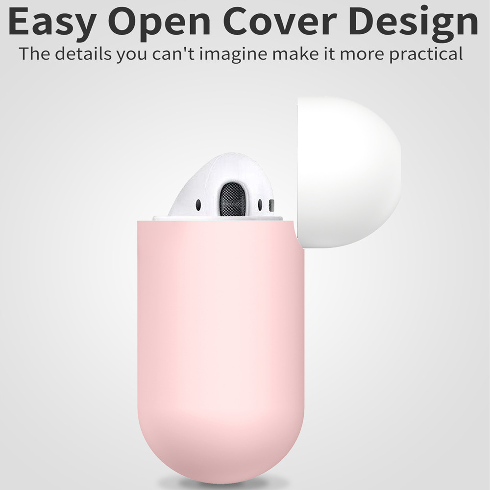 Creative Earphone Protective Cover for AirPods- White