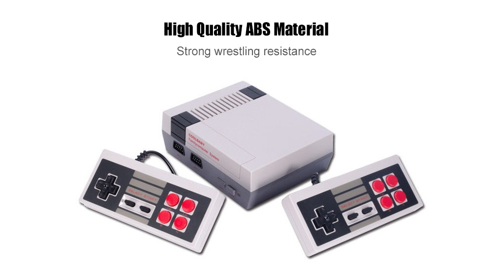 HDMI Port Mini TV Gaming Console Classic 600 Built-in Games 2 Controllers Family TV Video Game- Gray