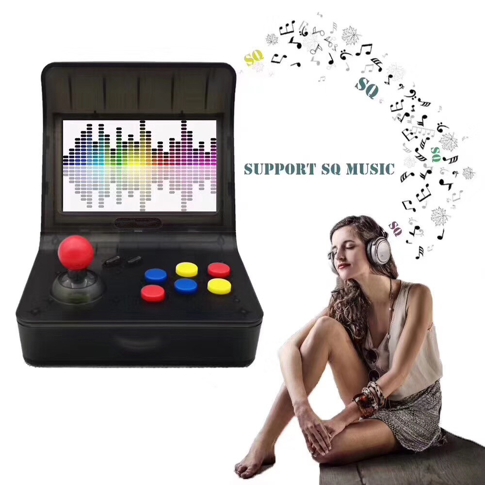 Handheld Retro Arcade Video Game Console Built-In 3000 Games with 2 Controllers